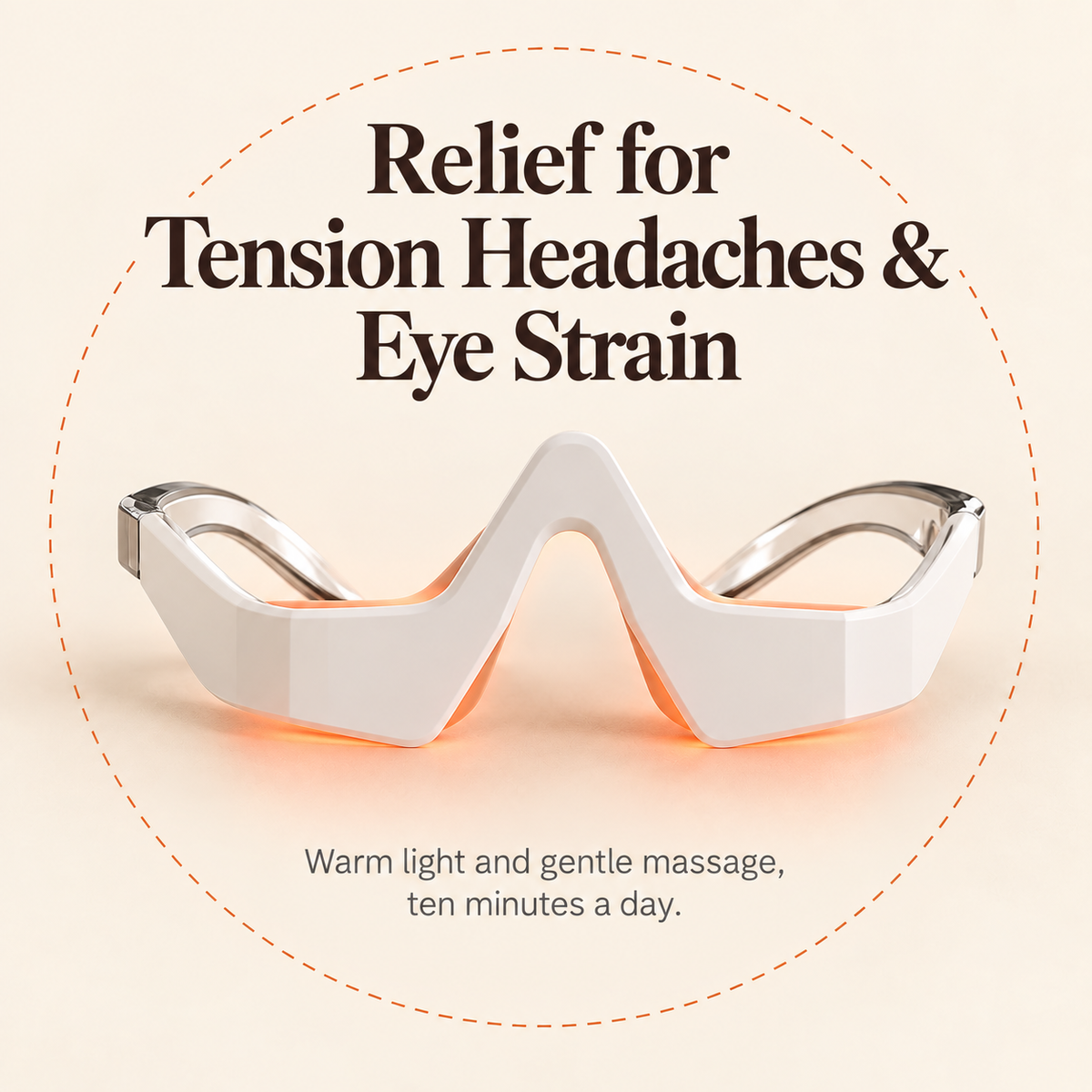 Solace Glow - Red Light Eye Massager