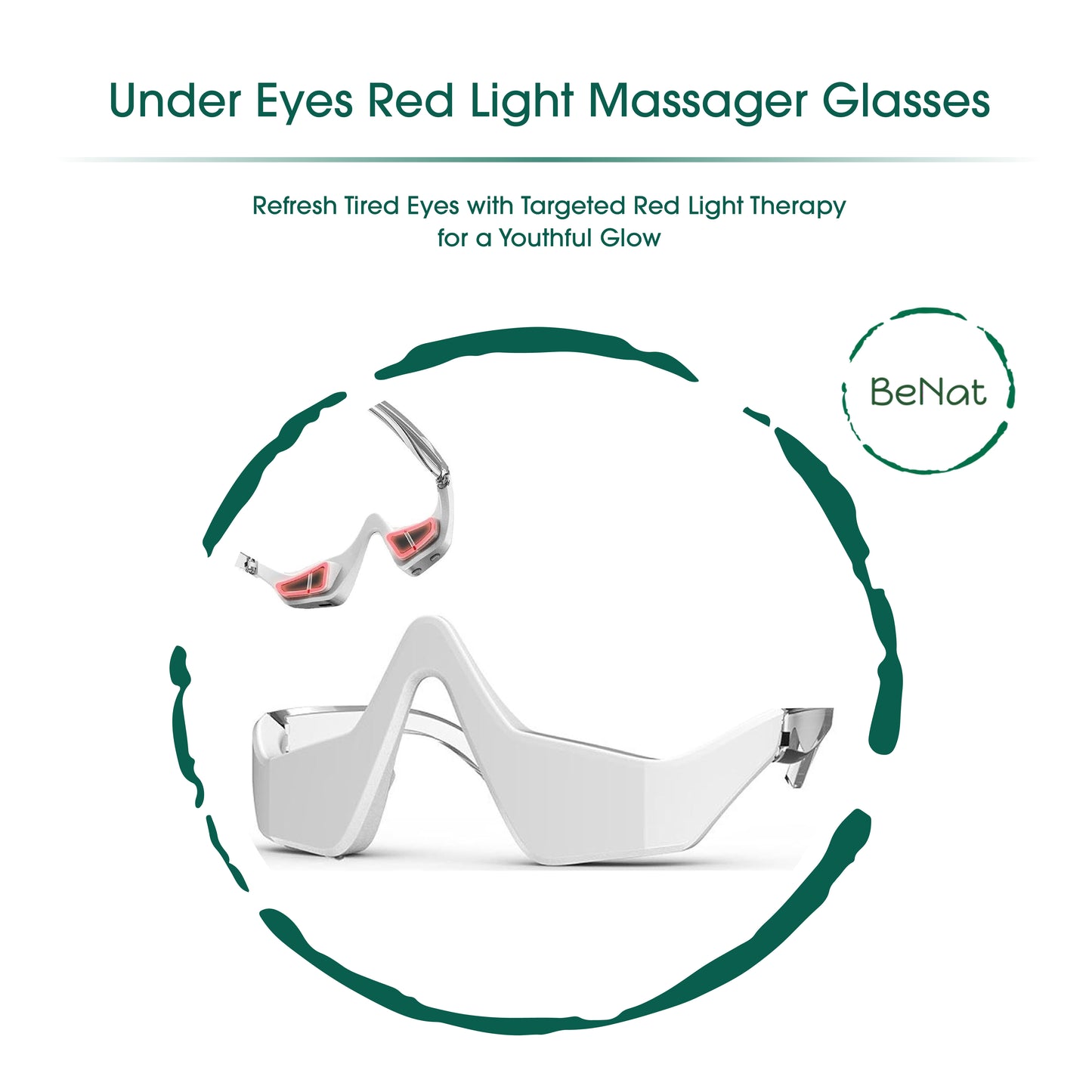Solace Glow - Red Light Eye Massager