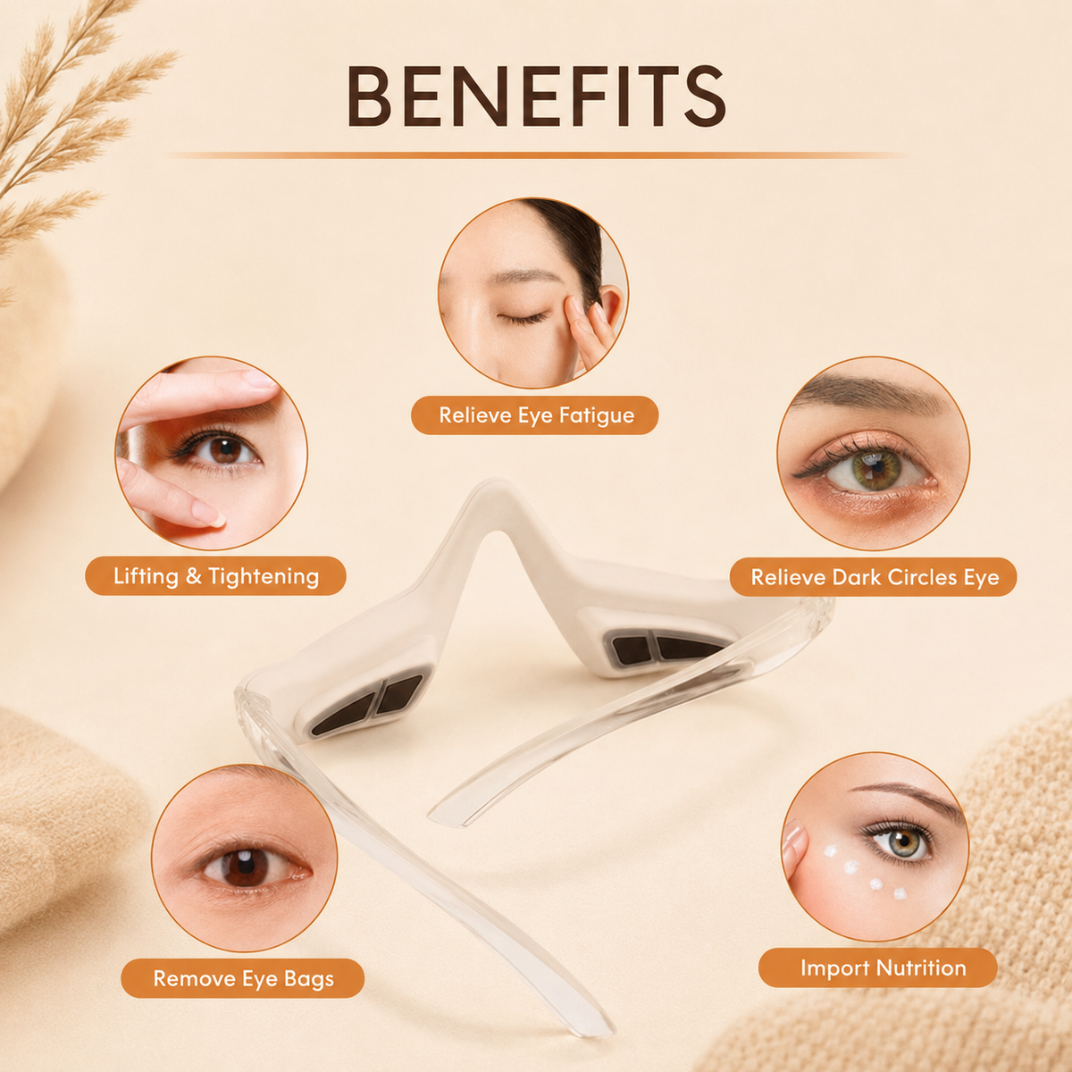 Solace Glow - Red Light Eye Massager
